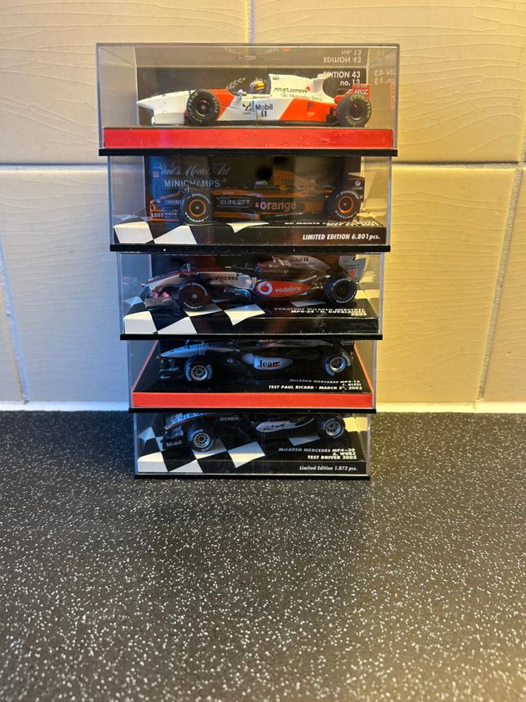 Minichamps 1:43, Formule 1 modellen, prijs per stuk, Ophalen of Verzenden, Zo goed als nieuw, Auto, MiniChamps