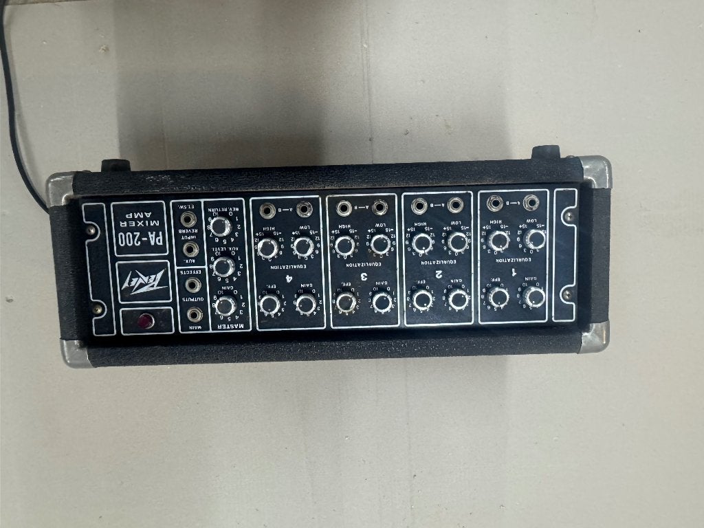Peavey versterker PA 200, Ophalen of Verzenden, Gebruikt, Minder dan 500 watt, P.A.