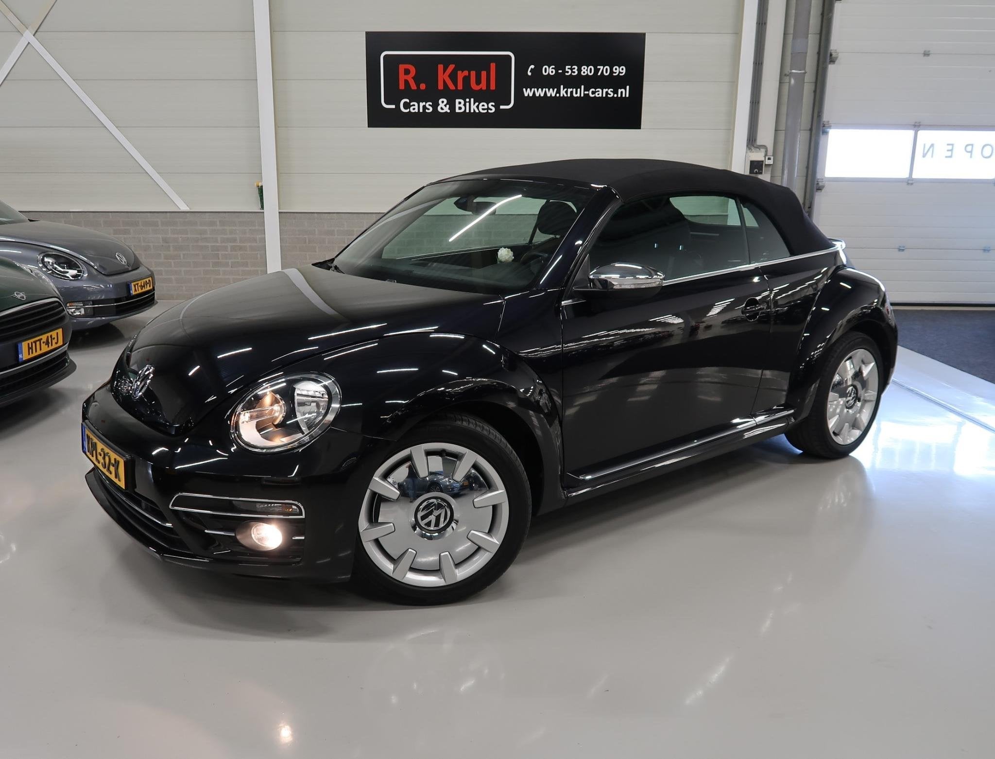Volkswagen Beetle 1.2 TSI Design 2018 Airco-ecc Navigatie Ap, Auto's, Voorwielaandrijving, Stof, Gebruikt, 4 cilinders