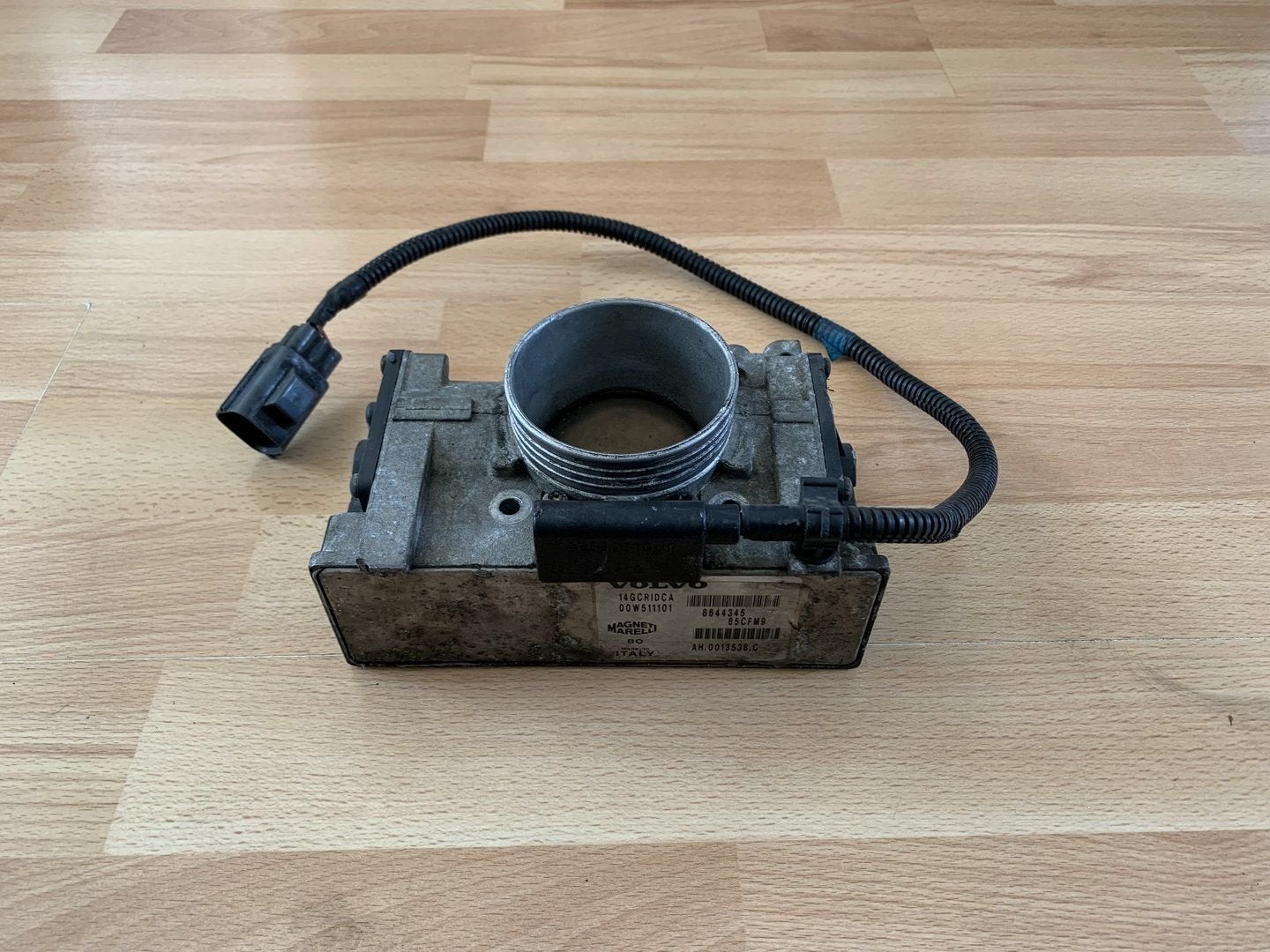 gasklephuis volvo 2.4 8644345 V70 S60 S80 1999 tot 2008, Gebruikt, -, -, Ophalen of Verzenden
