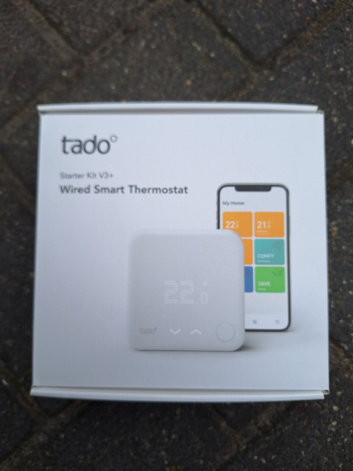 Tado V3+ Bedrade Slimme Thermostaat StarterKit, Ophalen of Verzenden, Slimme thermostaat, Zo goed als nieuw