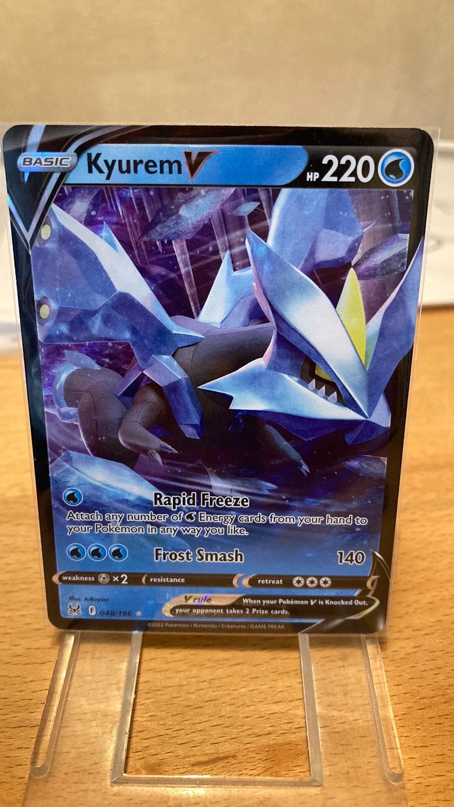 Pokemon Kyurem V 48/196 Lost Origin 3,00 euro, Ophalen of Verzenden, Zo goed als nieuw