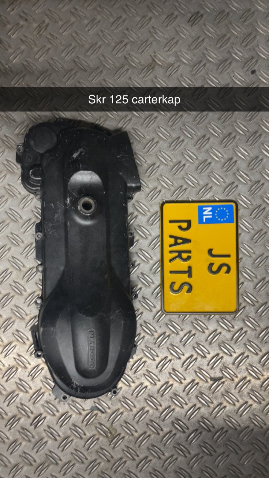Piaggio skipper 125cc carterkap, Ophalen of Verzenden, Zo goed als nieuw, Blok, Piaggio