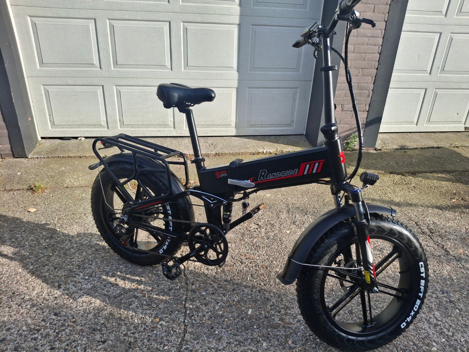 Fatbike opvouwbaar 1/2 uur gebruikt DEMO, Fietsen en Brommers, Fietsen | Vouwfietsen, Ophalen, Nieuw, 20 inch of meer, Versnellingen