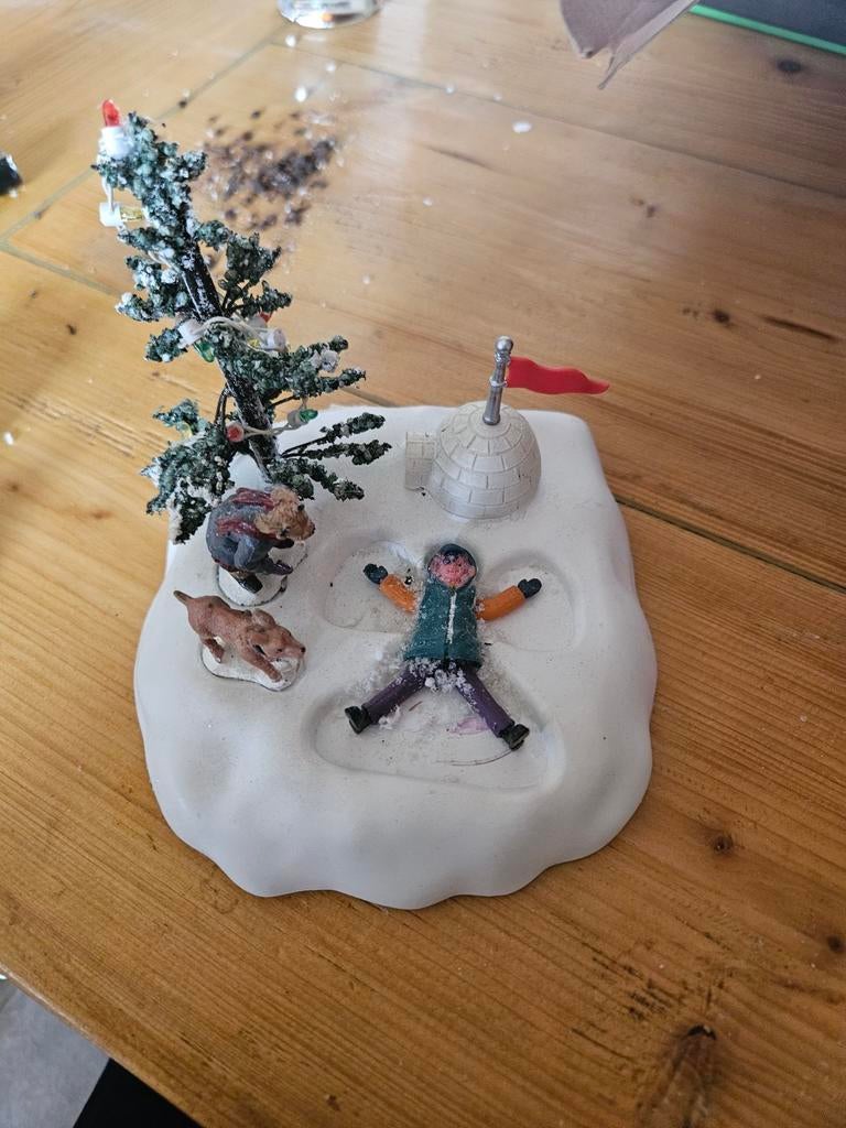Lemax sneeuwengel, Diversen, Ophalen