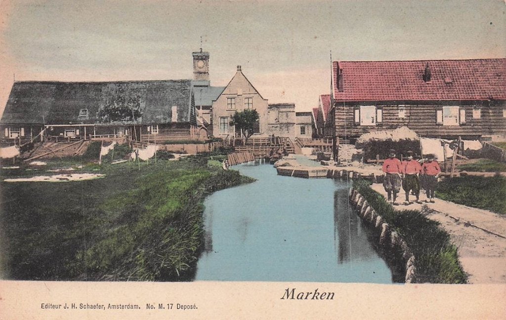702-245-019 Marken, Verzenden, Voor 1920, Noord-Holland