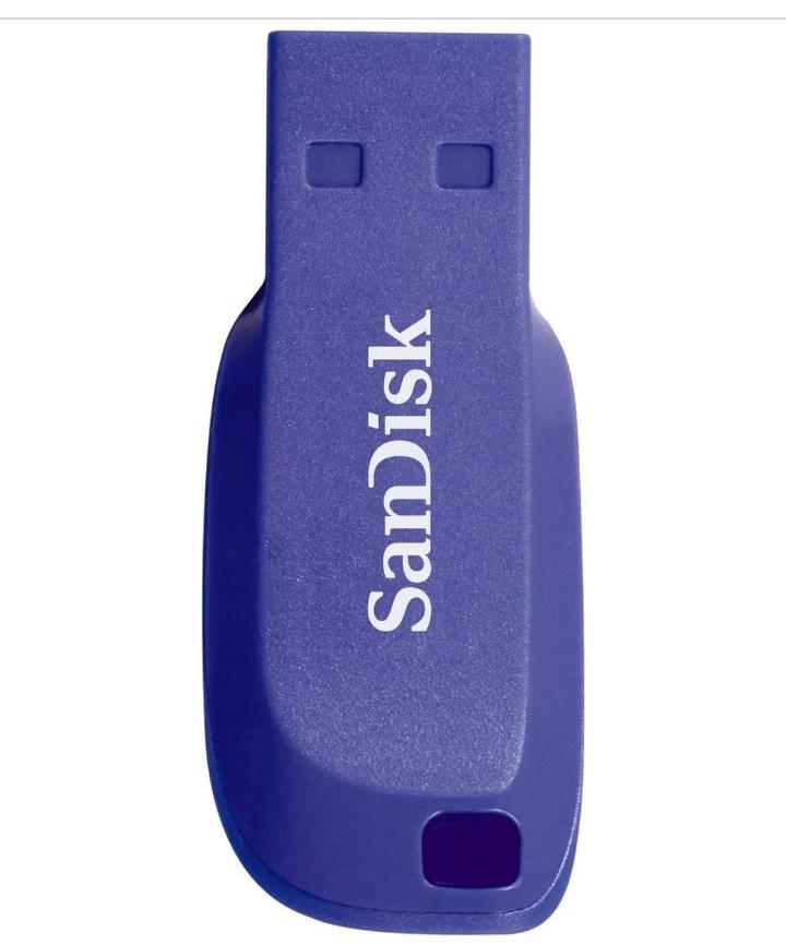 SanDisk Cruzer Blade - USB-stick - 16 GB blauw, Sandisk, Verzenden, Nieuw, SanDisk