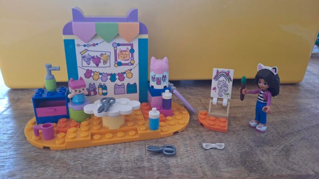 Lego Gabby’s Poppenhuis Knutselen met Babykitty (10795), Ophalen of Verzenden, Zo goed als nieuw