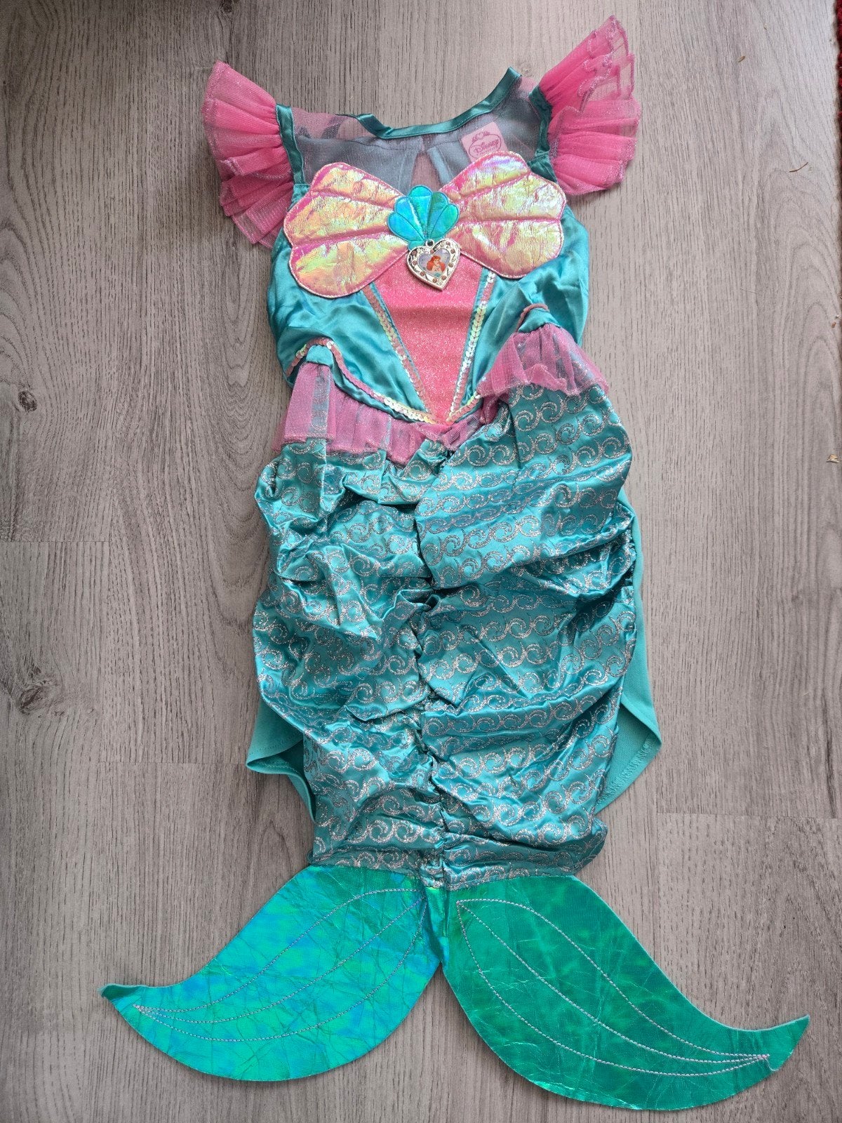Nieuw Zeemeermin Ariel outfit maat 92 / 104, Ophalen of Verzenden, Nieuw, Meisje, Overige typen
