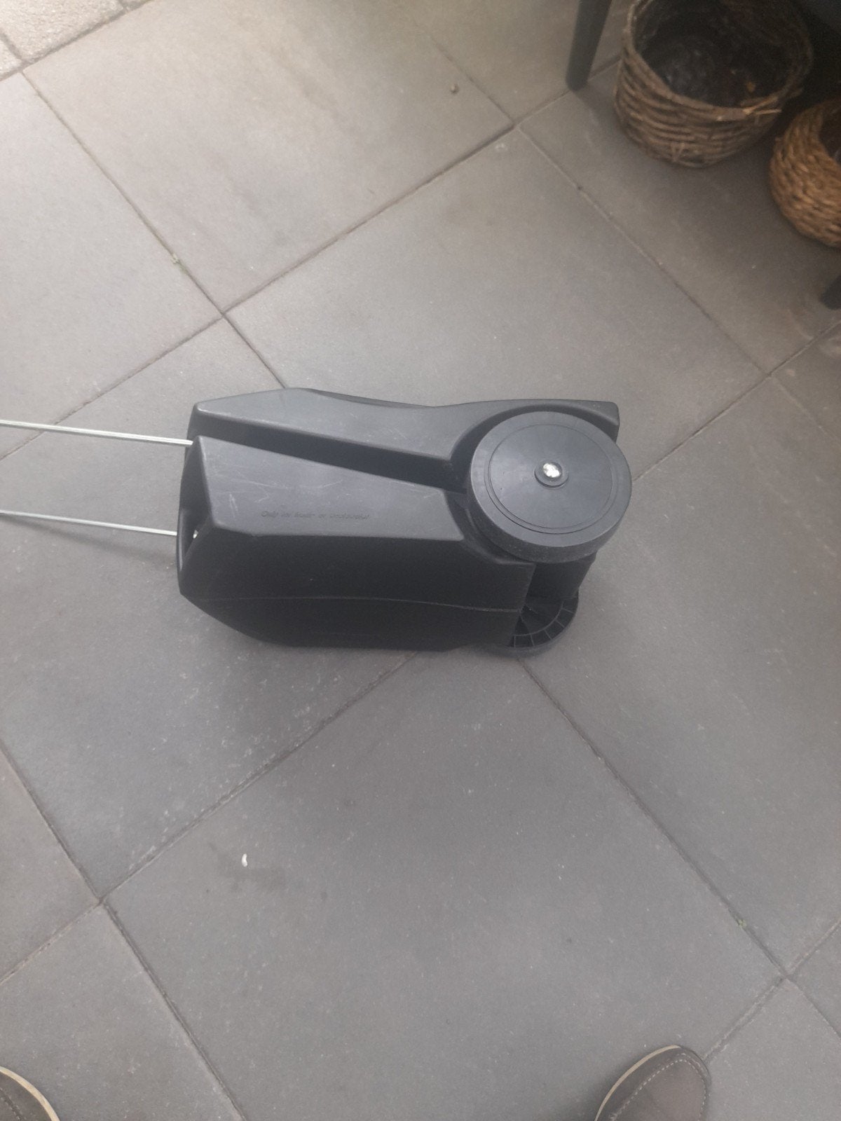 Mobiele afvalwatertank met wielen, Caravans en Kamperen, Caravan accessoires, Ophalen of Verzenden, Gebruikt