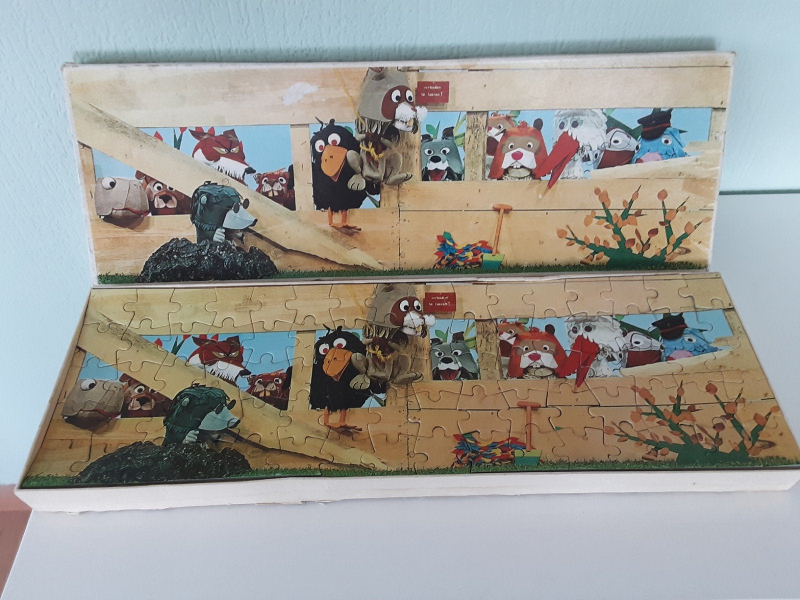 fabeltjeskrant puzzel uit 1968, Ophalen of Verzenden, Meer dan 50 stukjes