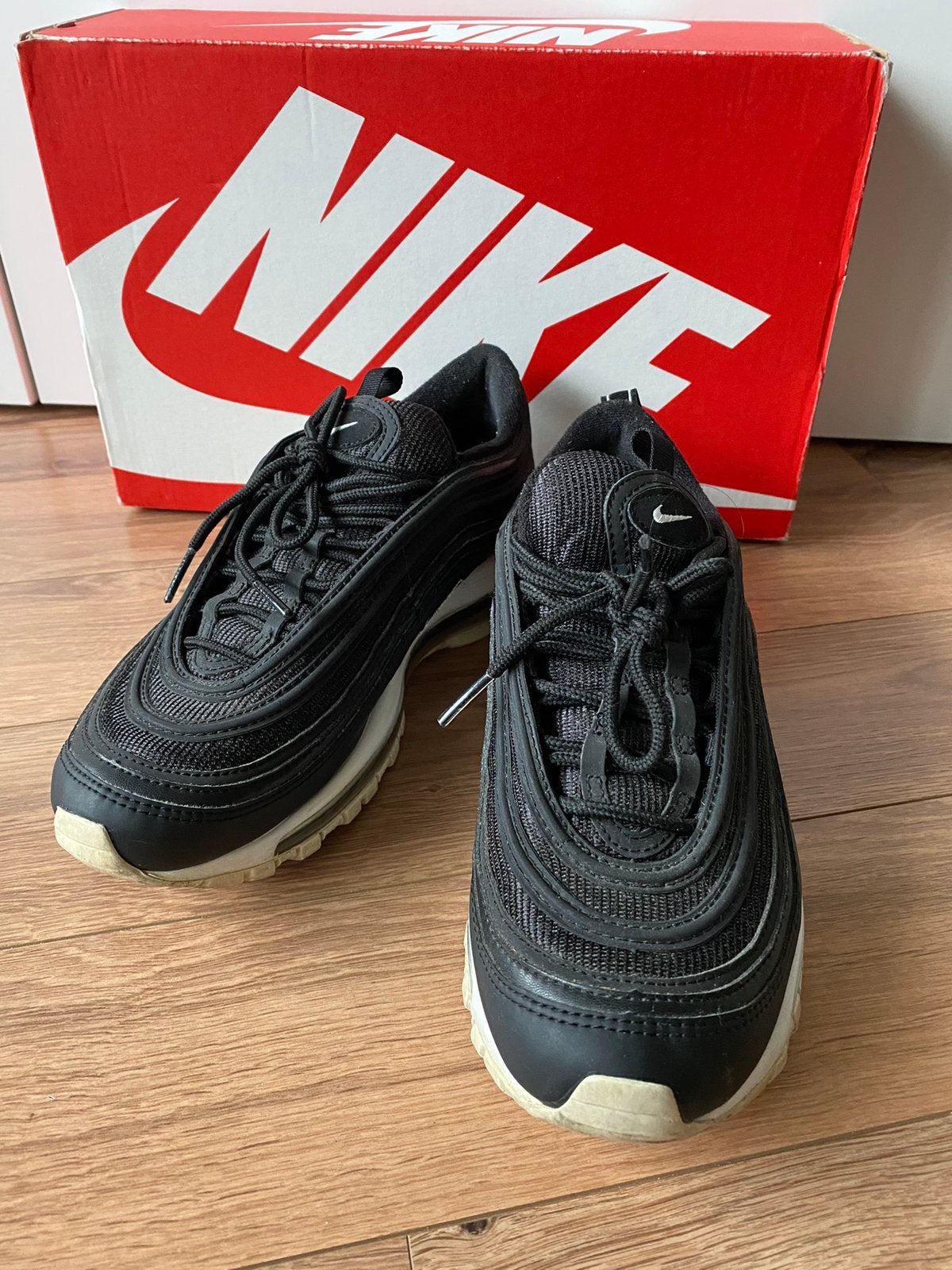 Zwarte Nike Airmax 97 maat 38, Zwart, Ophalen of Verzenden, Sneakers of Gympen, Zo goed als nieuw