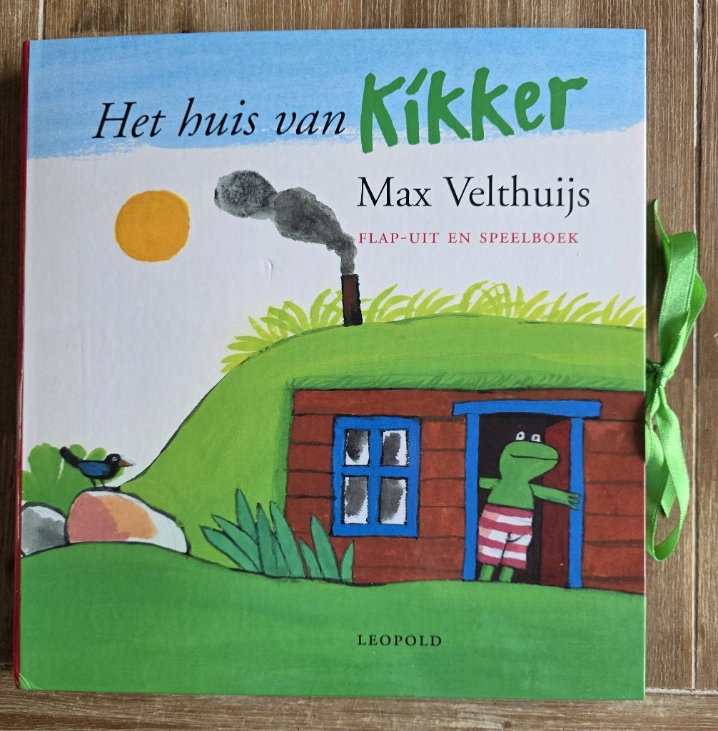 Het huis van Kikker - Max Velthuijs Flap-uit en speelboek, Gelezen, Fictie algemeen, Jongen of Meisje, Ophalen of Verzenden