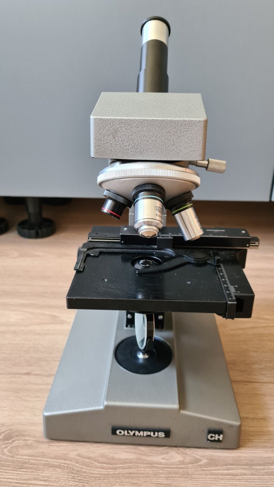 Olympus CH Biologische Microscoop met Accessoires, Ophalen, Gebruikt, 1000x of meer, Biologische microscoop