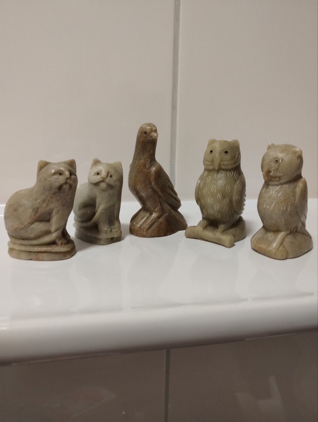 Oud chinees speksteen dier fluitjes, Antiek en Kunst, Ophalen of Verzenden