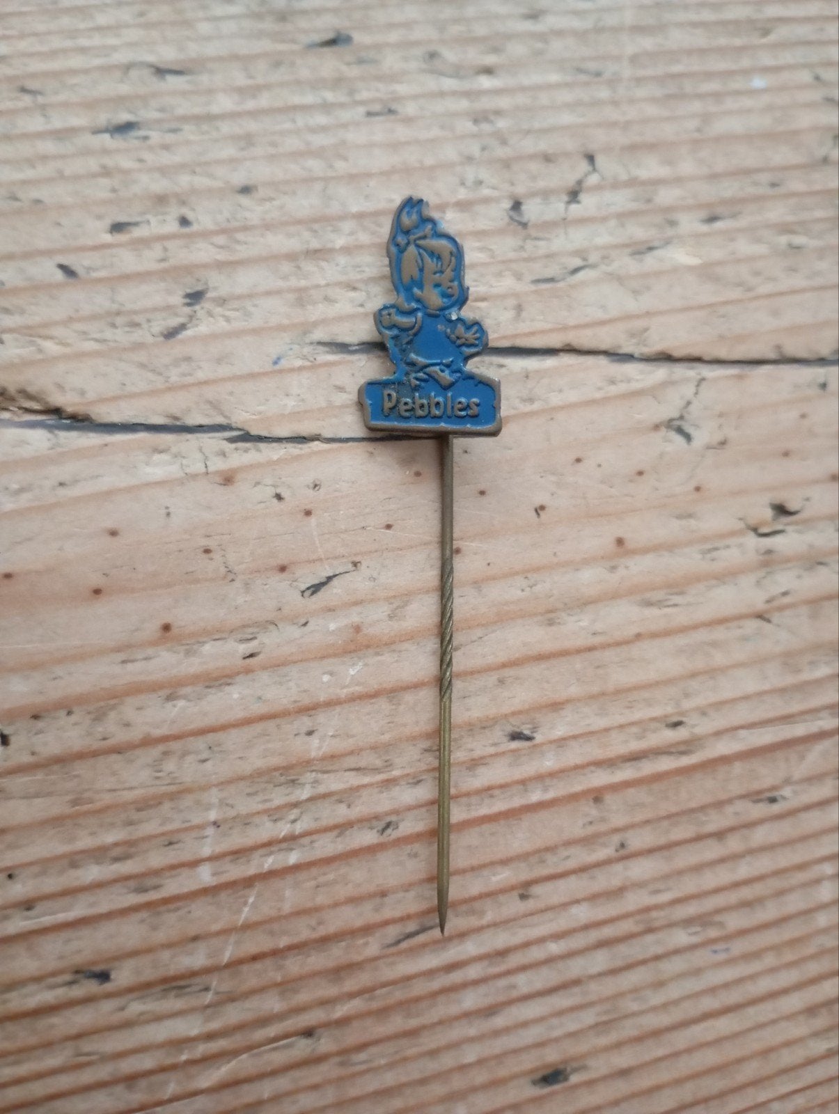 Vintage Pebbles Flinstones speldje Disney, Ophalen of Verzenden, Gebruikt