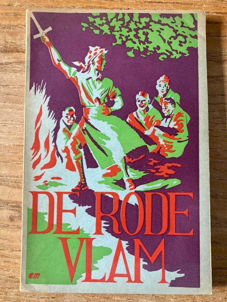 De Rode Vlam - Kampvuurboek voor jeugd-leiders - 1950, Ophalen of Verzenden, Zo goed als nieuw, Boek of Tijdschrift