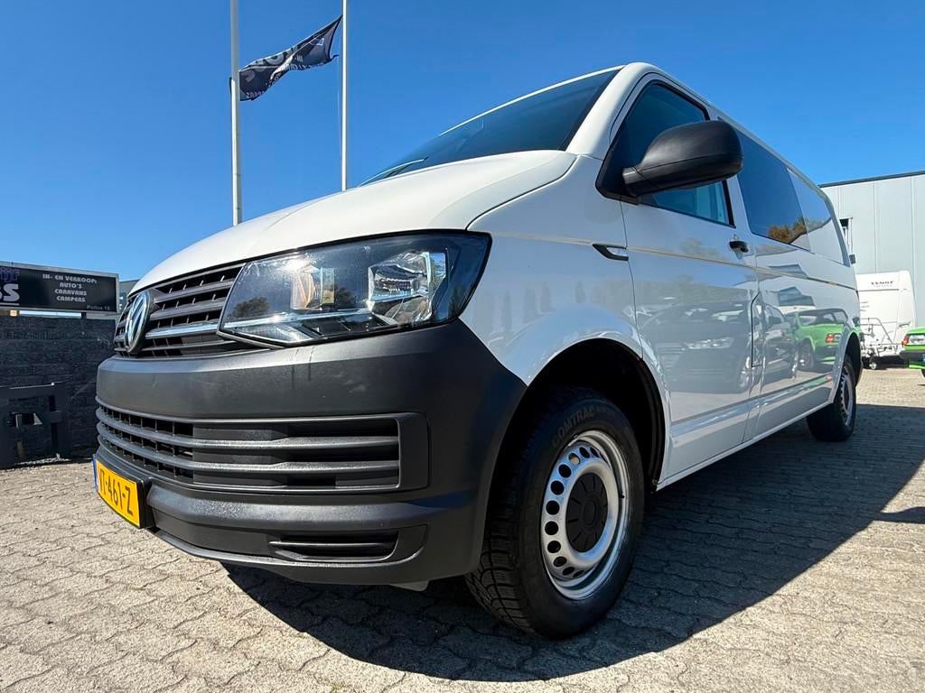 Volkswagen Transporter 2.0 TDI dubbel cabine, Auto's, Bestelauto's, Bedrijf, Te koop, ABS, Airbags, Airconditioning, Bluetooth