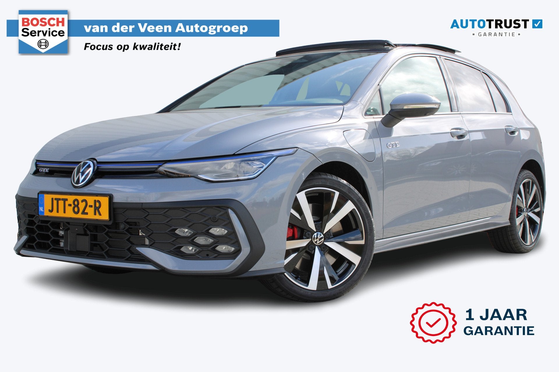 Volkswagen Golf 1.5 eHybrid GTE | Panorama dak | Stoel/Stuur, 12 maanden, 4 cilinders, Automatische klimaatregeling, Plug-in hybride