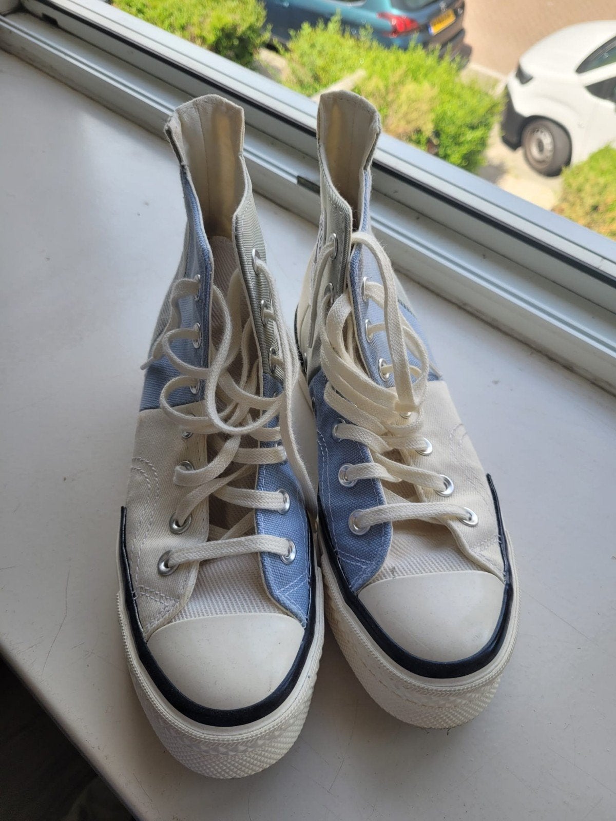 Converse Chuck 70 Plus High Top Sneakers Maat 36.5, Blauw, Converse, Ophalen of Verzenden, Sneakers of Gympen