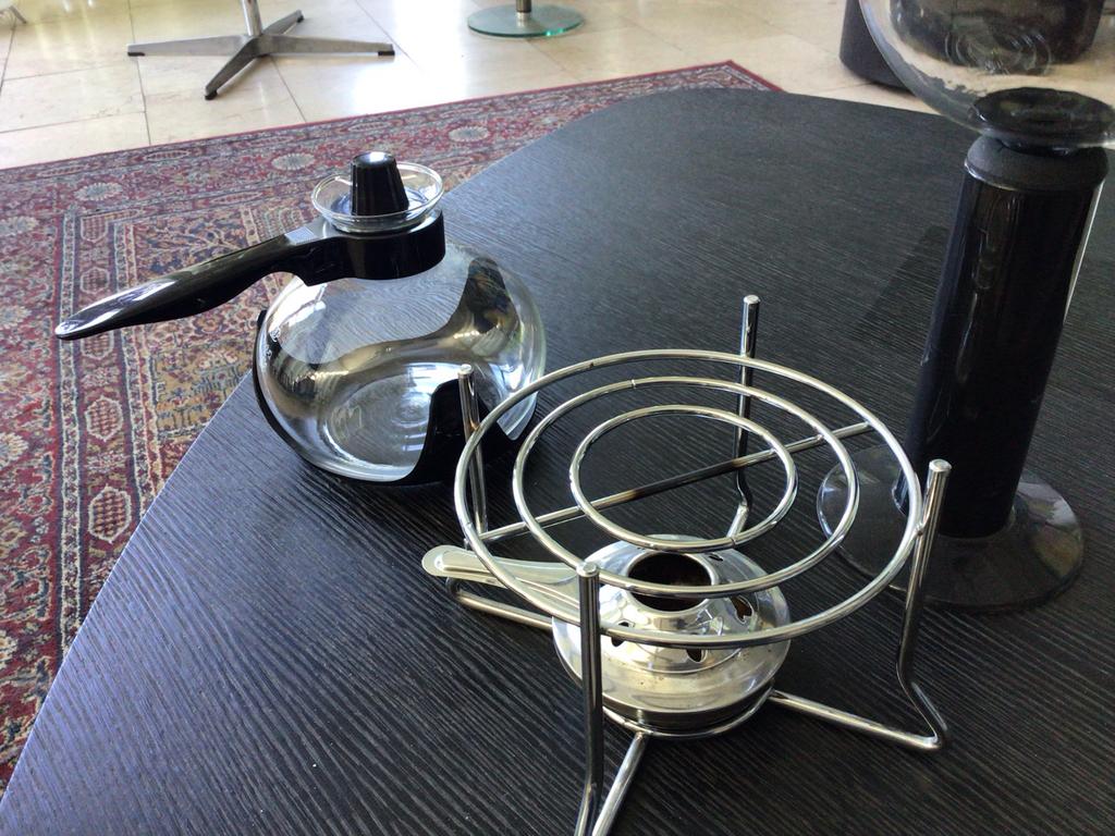 Bodum Koffiezetapparaat - Glazen Sifon Koffiezetter, Gebruikt, Overige modellen, Gemalen koffie, Ophalen of Verzenden