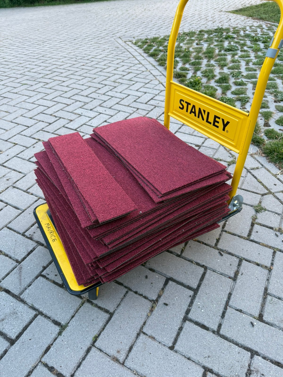 Vloertegels, Ophalen, Zo goed als nieuw, Tapijttegels
