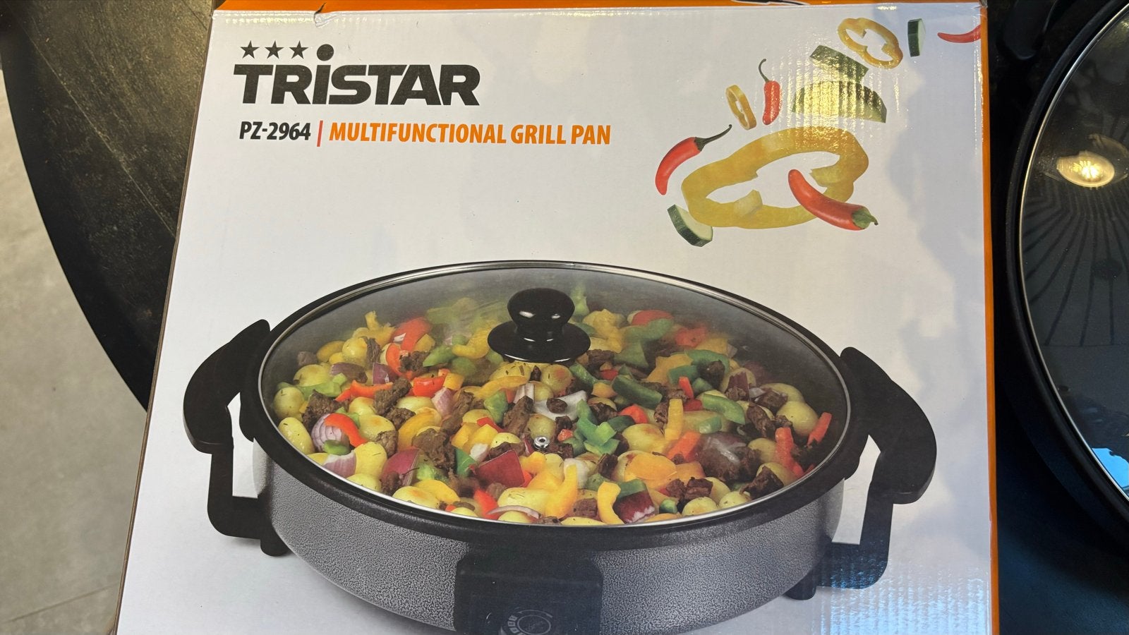 Tristar Multifunctionele Grillpan - 40cm, Ophalen of Verzenden, Nieuw