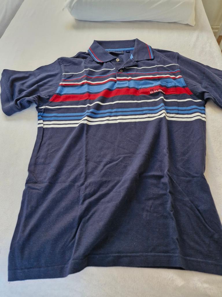 Mainstream Polo Shirt Maat M - Tijdloze Herenmode, Kleding | Heren, Gedragen, Maat 48/50 (M), Blauw, Mainstream