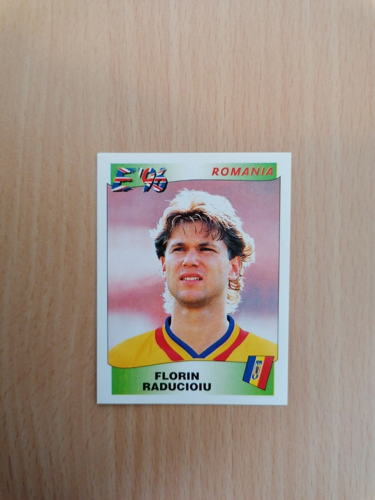 Panini Euro 96 #172 Raducioui., Ophalen of Verzenden, Zo goed als nieuw, Plaatje