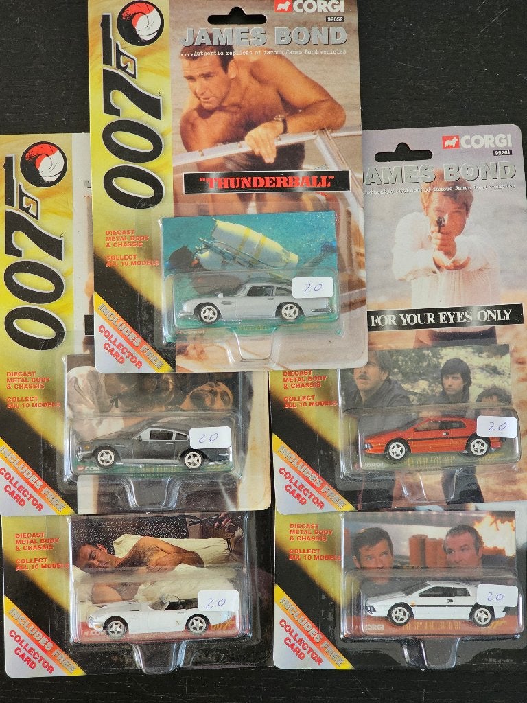 Corgi James Bond Set Limited Edition set van 5, Verzenden, Nieuw, Auto
