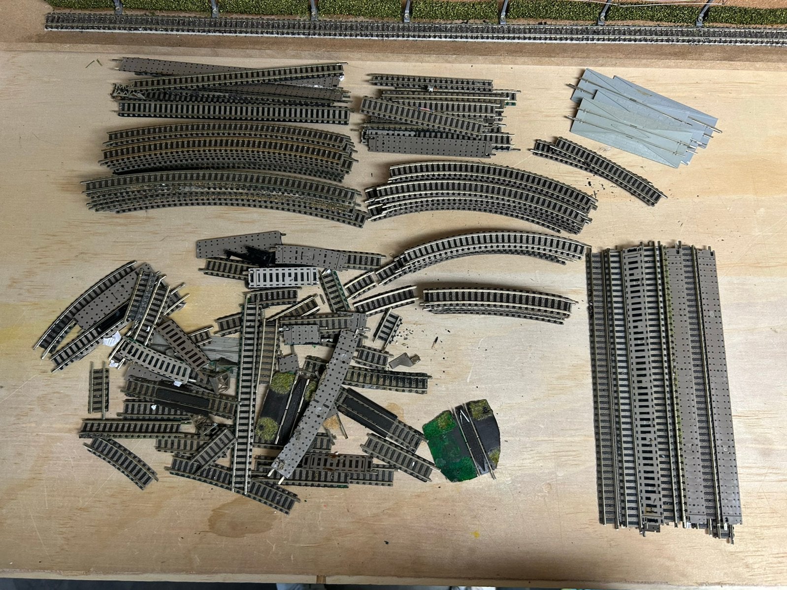 Fleischmann piccolo rails gebruikt, Hobby en Vrije tijd, Modeltreinen | N-Spoor, Gelijkstroom, Fleischmann, Rails, Ophalen of Verzenden