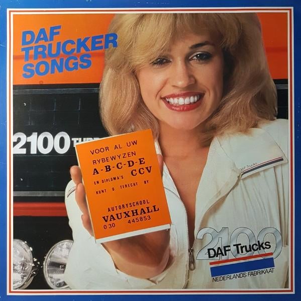 Truck L.P. (1982) Ilja Gort - DAF TRUCKS 2100 serie, Cd's en Dvd's, Ophalen of Verzenden, Gebruikt, 12 inch, Nederlandstalig