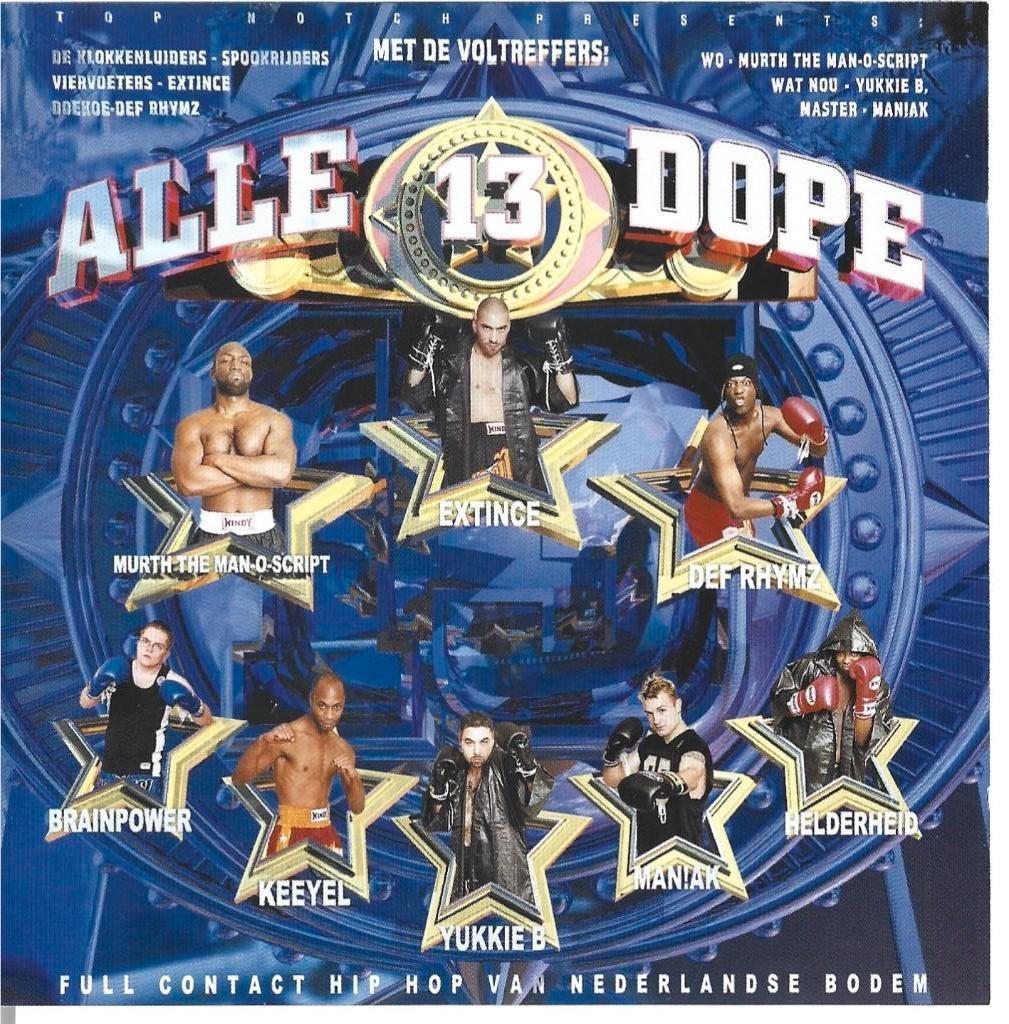 CD: ALLE 13 DOPE, Ophalen of Verzenden, 2000 tot heden, Zo goed als nieuw