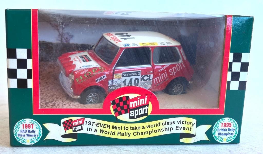 Mini Cooper RAC Rally MINI SPORT Corgi # 04427., Ophalen of Verzenden, Zo goed als nieuw, Auto