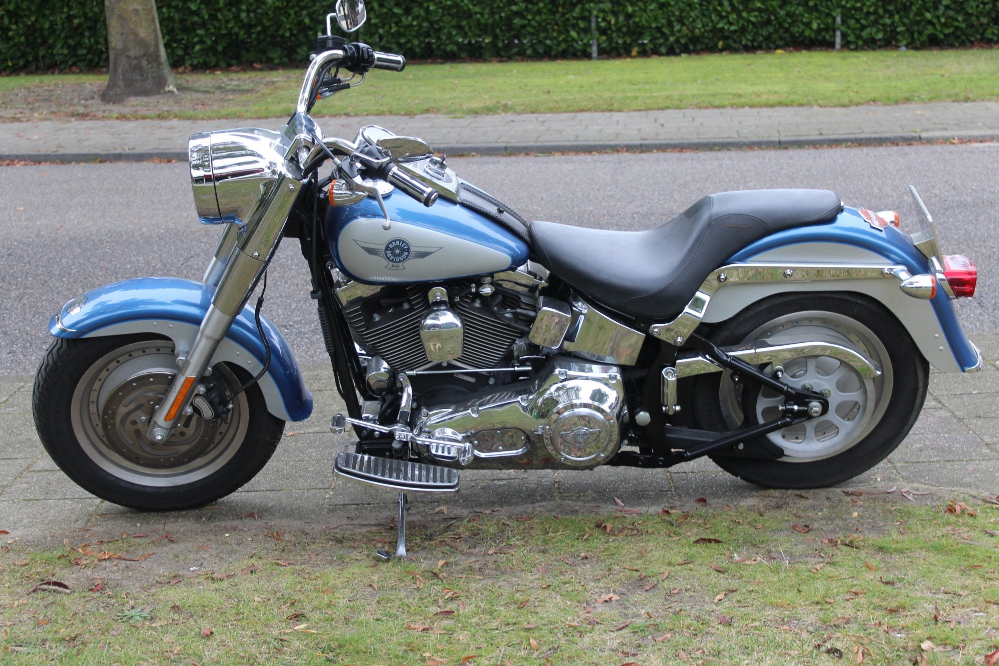 Harley-Davidson Softail Eigenbouw fatboy, Motoren, 1340 cc, Chopper, Bedrijf, Meer dan 35 kW
