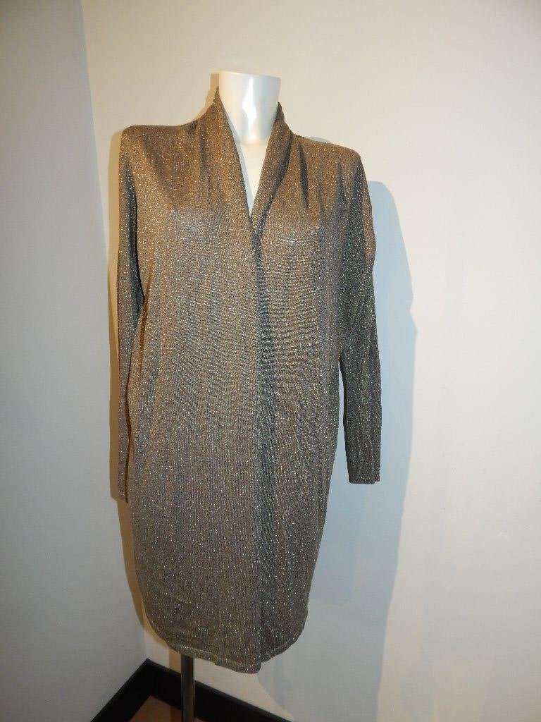 Pauw Amsterdam gebreid vest gouden glitter baggy model, Overige kleuren, Verzenden, Pauw, Zo goed als nieuw