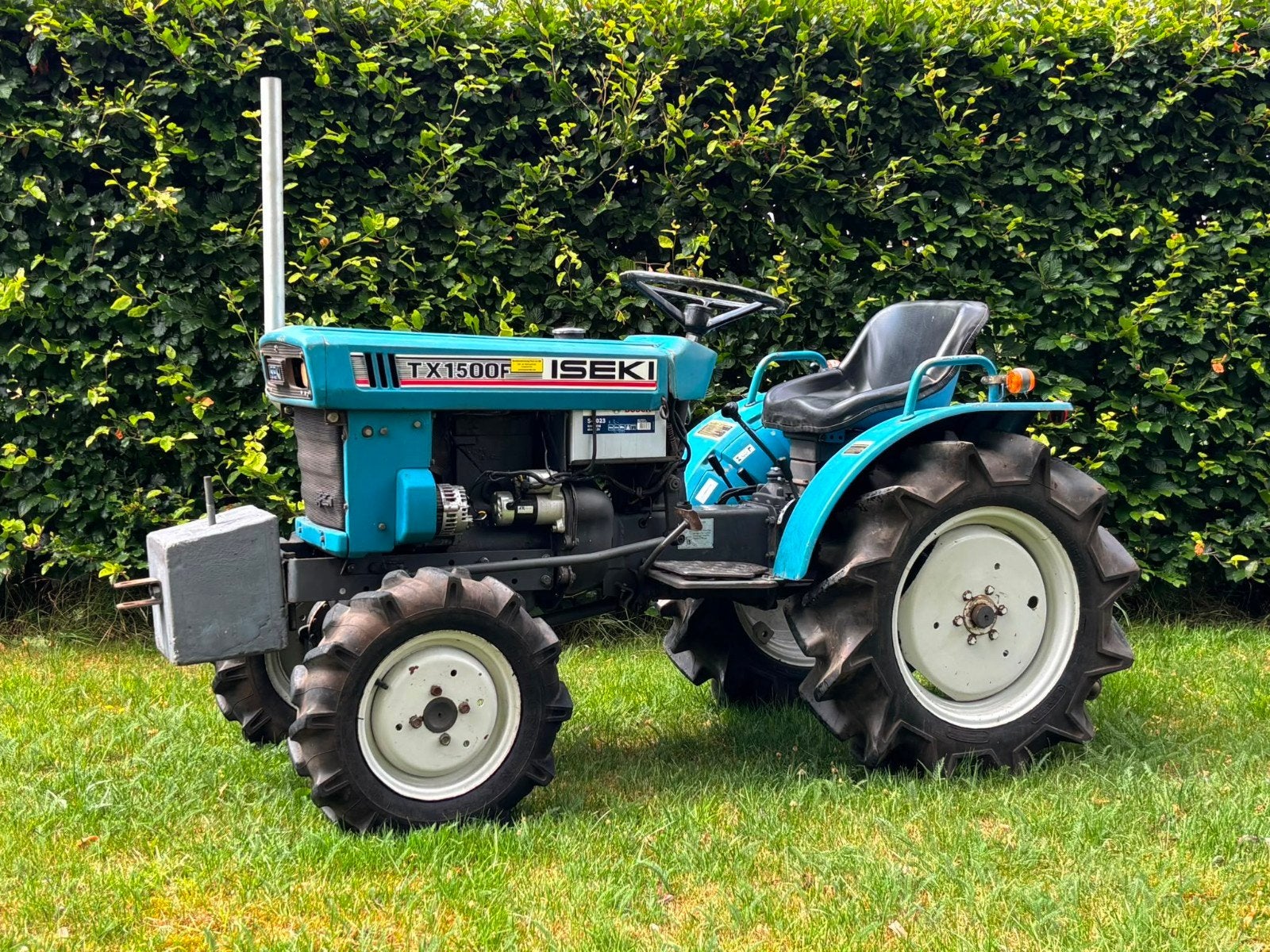 Iseki TX1500F Minitrekker tuinbouwtrekker, Tuin en Terras, Grasmaaiers, Ophalen, Gebruikt, Versnellingen, 50 cm of meer