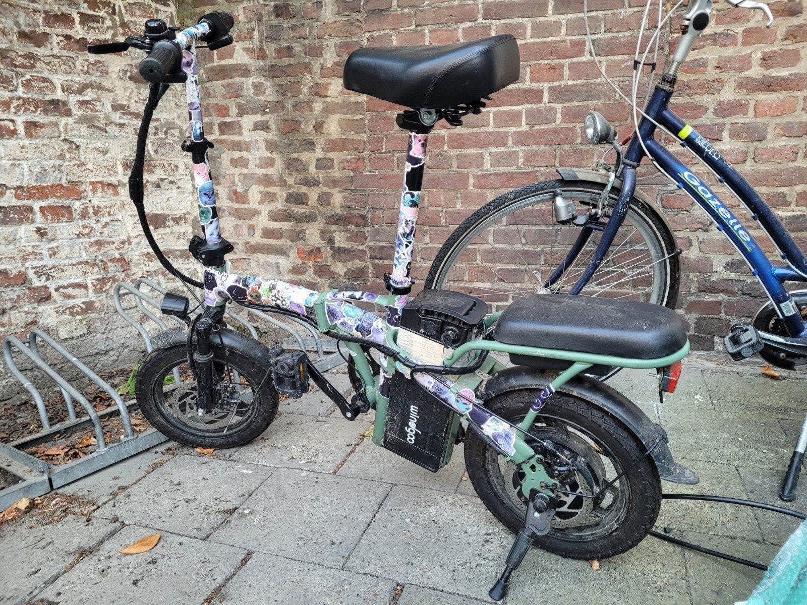 Windgoo elektrische vouwfiets - ideaal voor treinreizen, Minder dan 47 cm, Ophalen, Overige merken