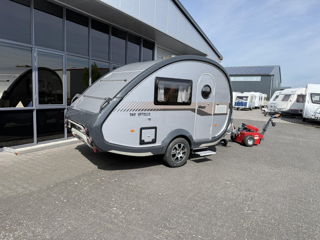 T@B Off Road 320RS Opblaas Luifel # Alle Opties 690kg Bj2022, Caravans en Kamperen, Caravans, Tot en met 2, Bedrijf, Treinzit