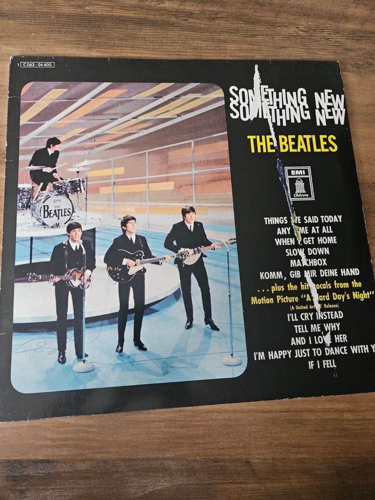 The Beatles - Something New LP (EMI Odeon, Duitsland), Cd's en Dvd's, Vinyl | Pop, Gebruikt, Originele persing, 1960 - 1969, 12 inch