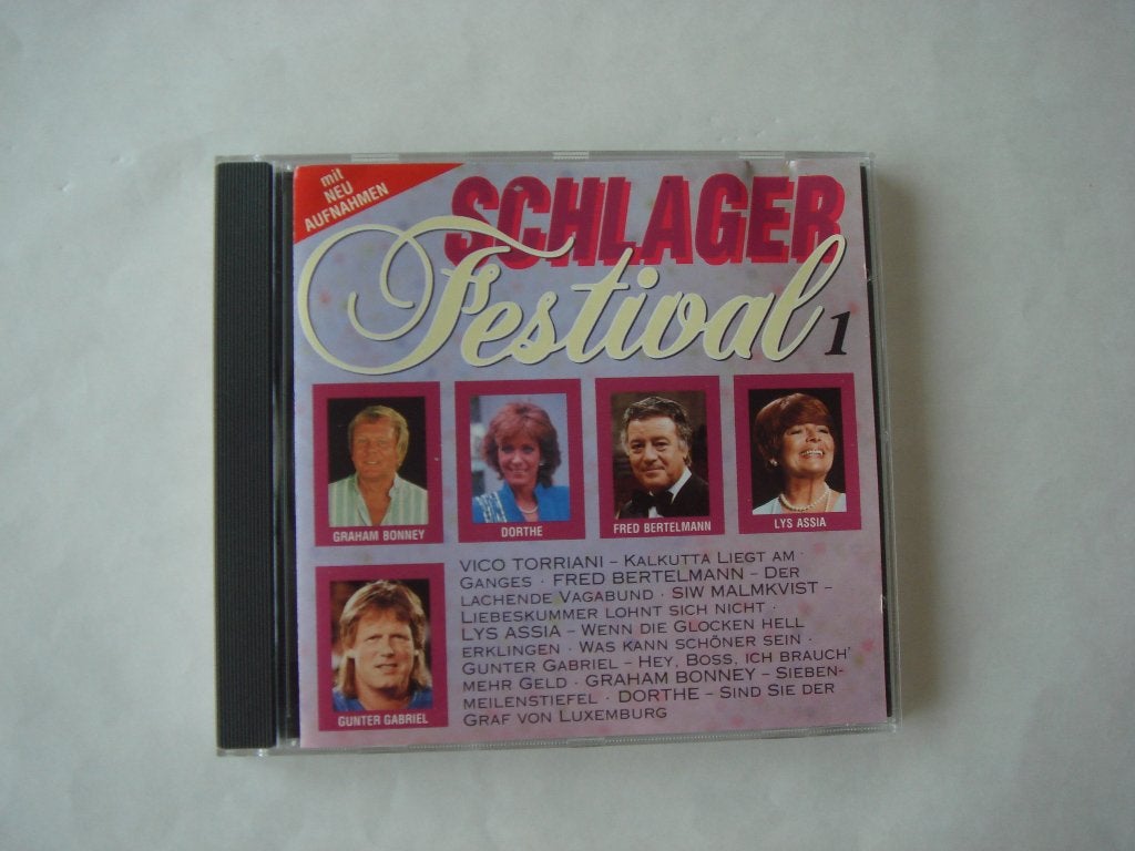 CD Schlager Festival 1, Cd's en Dvd's, Cd's | Schlagers, Schlager, Ophalen of Verzenden, Zo goed als nieuw, Verzamelalbum