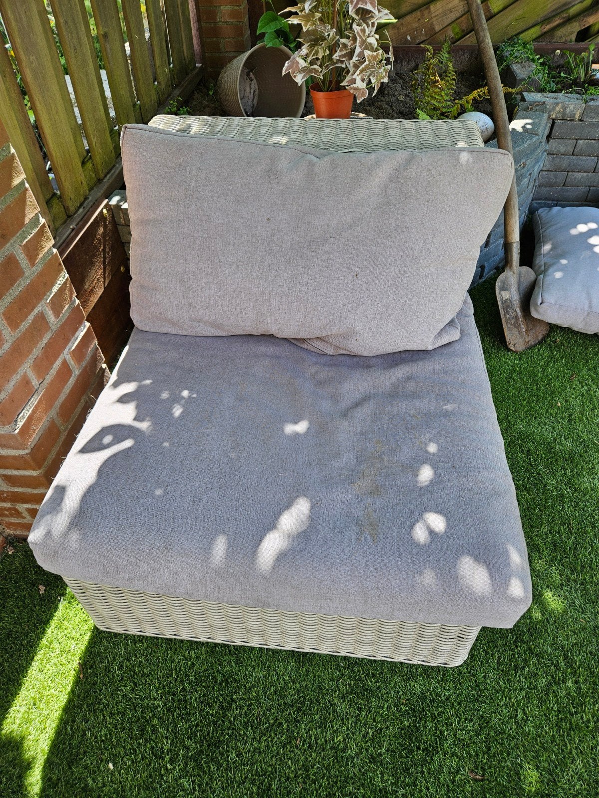 Comfortabele lounge stoel voor buiten, Ophalen, Gebruikt, Stof, Lounge, Modern