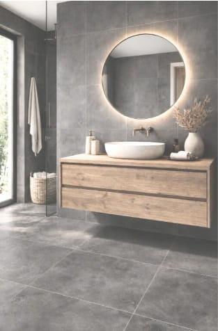 Keramische tegels - betonlook tegels - wand en vloertegels, Overige materialen, 50 tot 100 cm, 50 tot 75 cm, Nieuw