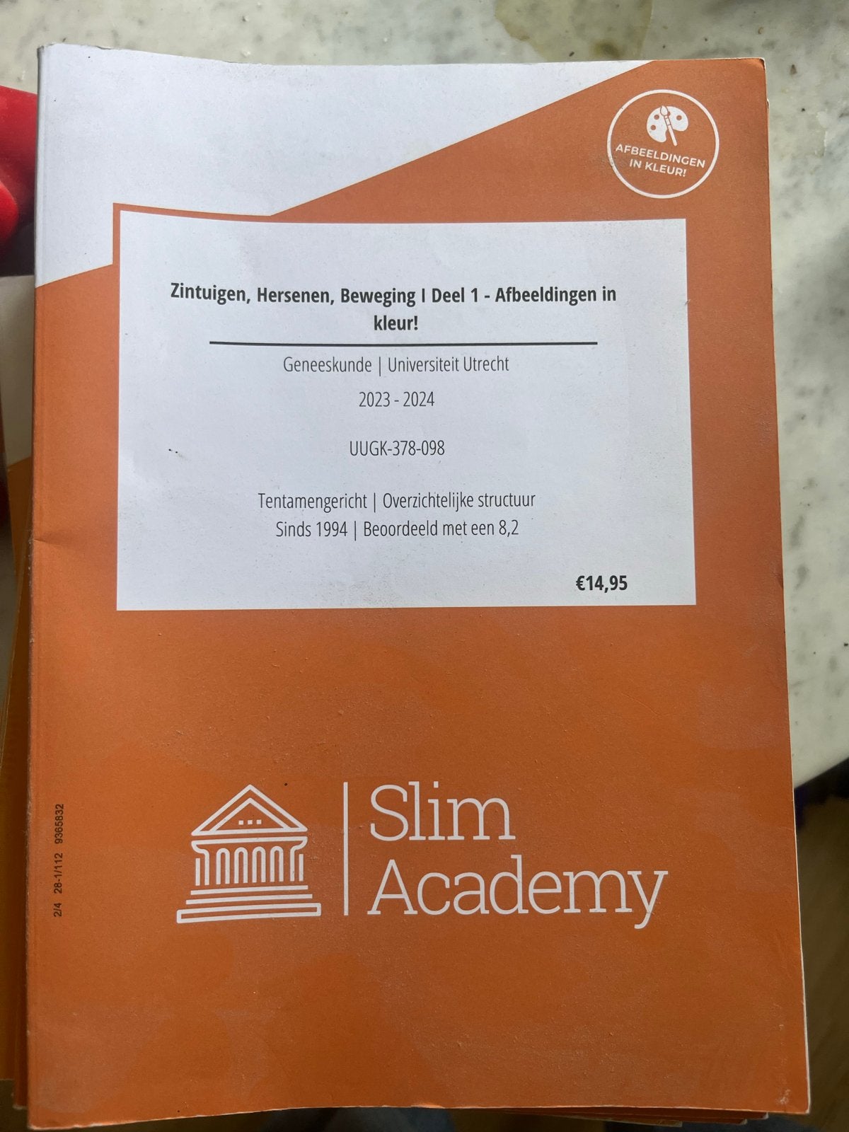 Slim Academy Geneeskunde Universiteit Utrecht Tentamenbundel, Ophalen of Verzenden, Beta, Gelezen, WO