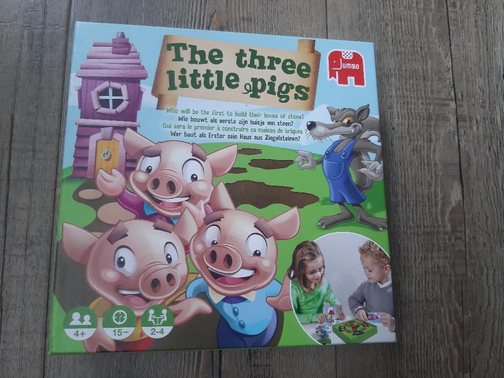The three little pigs - wie bouwt als eerste zijn huisje, Ophalen, Zo goed als nieuw, Ontdekken