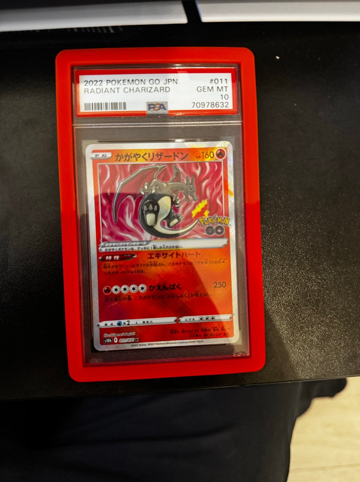 Radiant Charizard PSA 10 & Raquaza SIR Storm Emerald, Ophalen, Zo goed als nieuw