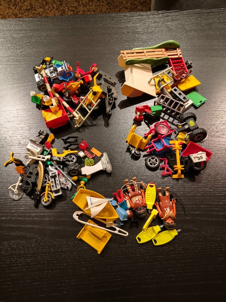 Playmobil oa poppetjes en hoedjes, Ophalen of Verzenden, Gebruikt