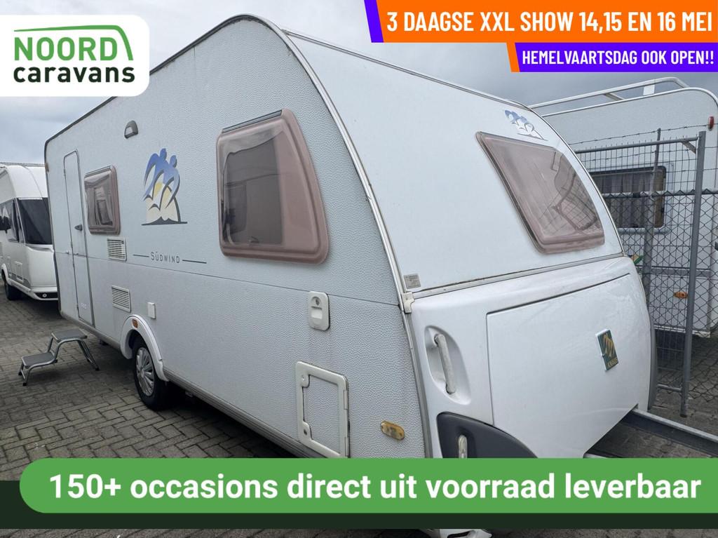 Knaus SUDWIND 500  FRANSBED,STAPELBED,RONDZIT,MOVER,VOORTEN, Caravans en Kamperen, Caravans, Rondzit, 7 tot 8 meter, Bedrijf, Mover