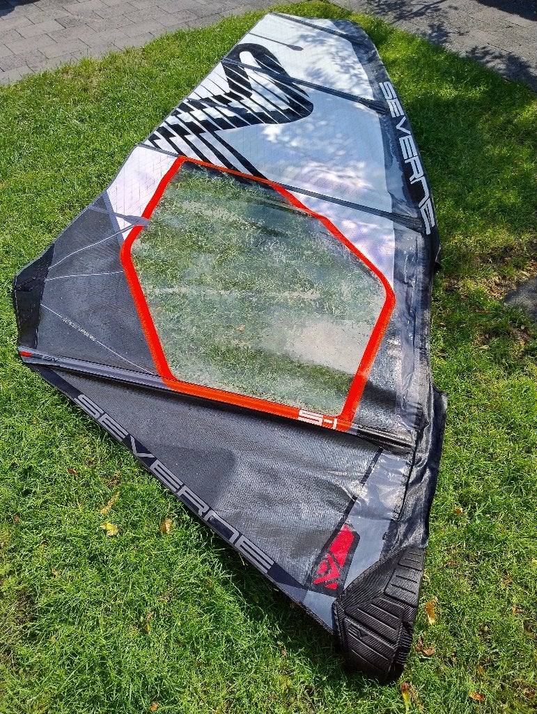 Severne S1 5.0 wave/freestyle zeil, Watersport en Boten, Ophalen, Gebruikt, Met draagtas, 3.5 tot 5 m²