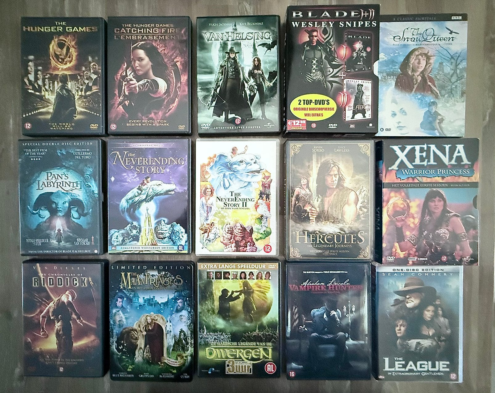 Dvd collectie fantasy Science fiction, Cd's en Dvd's, Dvd's | Science Fiction en Fantasy, Vanaf 12 jaar, Ophalen of Verzenden